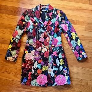 Alice + Olivia Latoya Blazer Dress Botanical Garden Size 6 NWT
